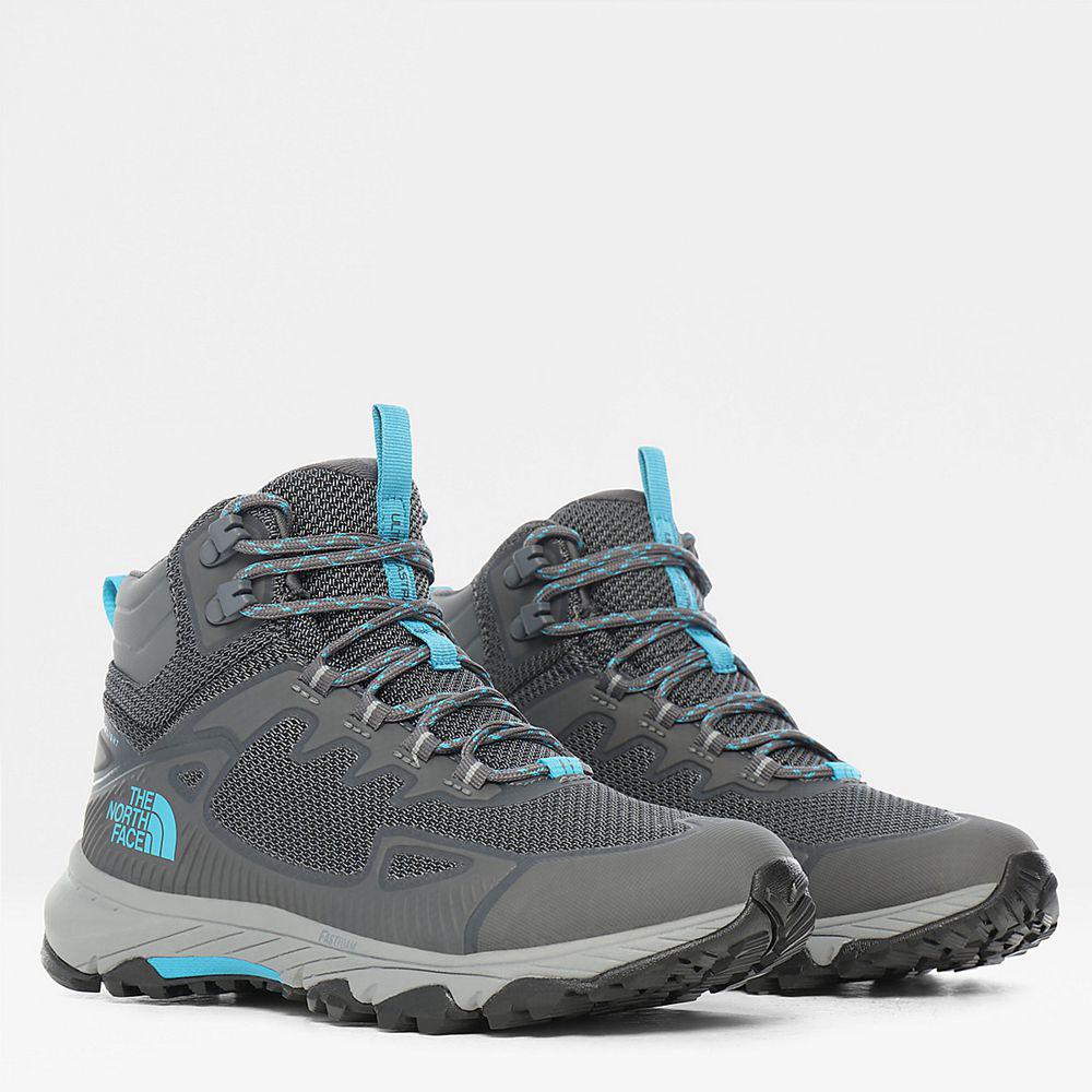 The North Face Ultra Fastpack Iv Futurelight™ Mid Γυναικεια Μποτάκια Πεζοπορίας - Γκρι / Μπλε Μπλε (